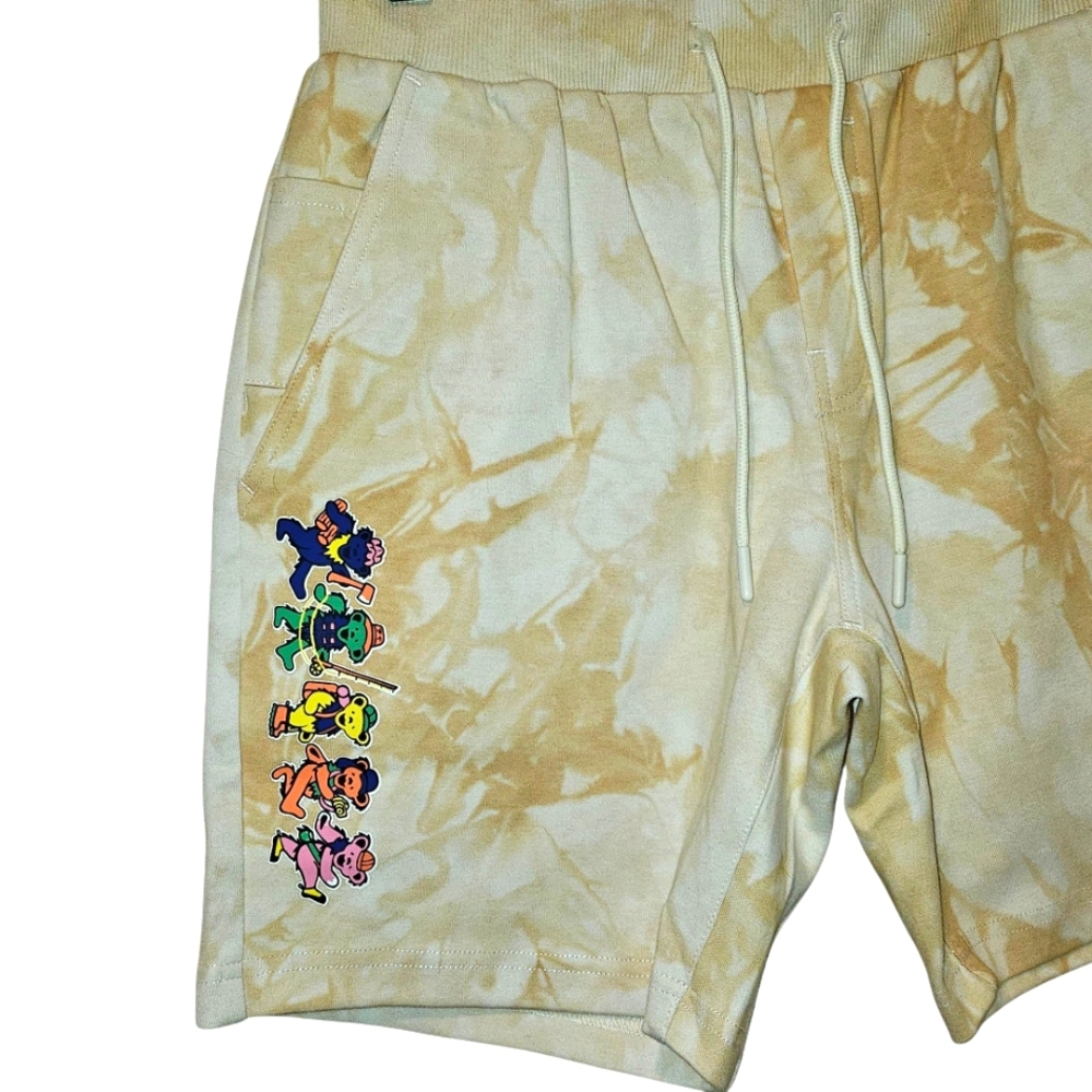 Every Where Collection Greatful Dead Tye Dye Shorts Small NWT - Picture 3 of 11